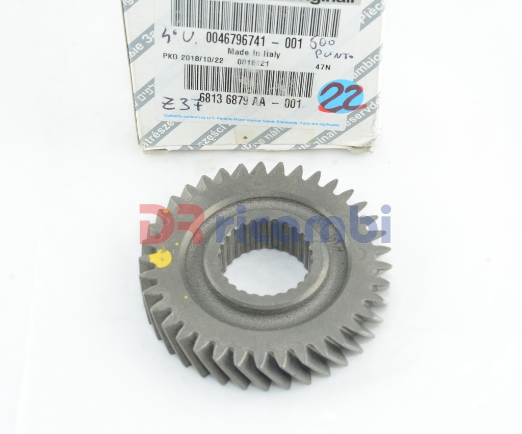 INGRANAGGIO CAMBIO 4ª V. ALFA MITO FIAT 500 PUNTO N. PANDA YPSILON FIAT 46796741