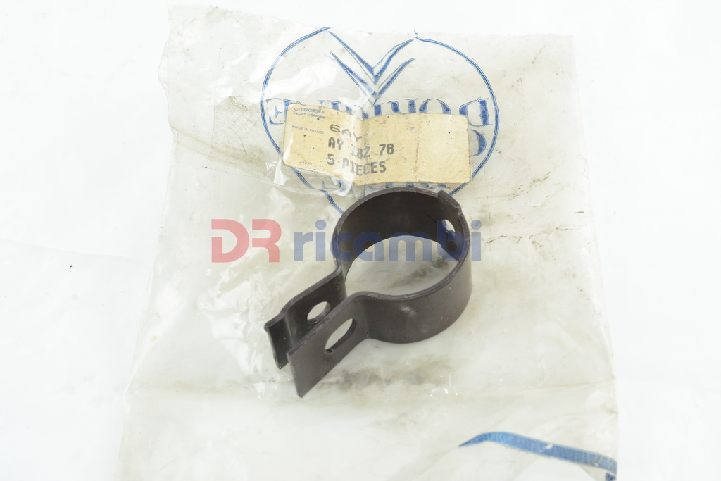 FERMO COLLARE TUBO GAS DI SCARICO CITROEN 2CV AMI DYANE MEHARI - CITROEN AY18278