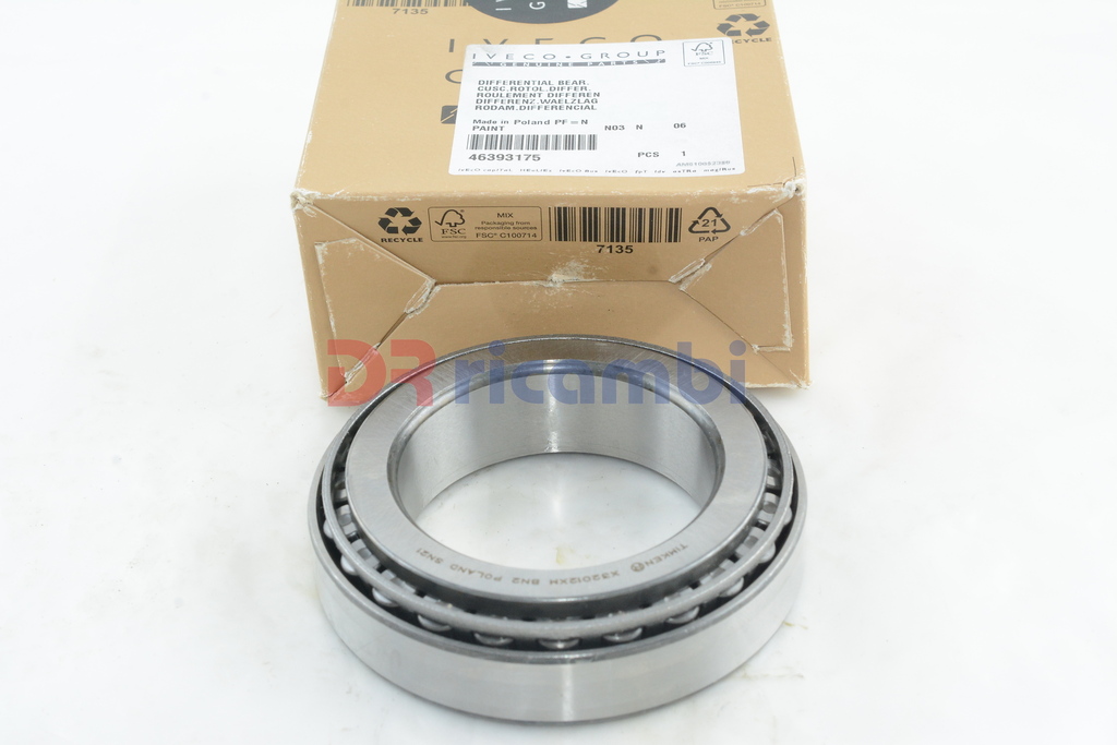 CUSCINETTO DIFFERENZIALE IVECO MERCEDES RENAULT  IVECO 46393175 32012  60x95x23 