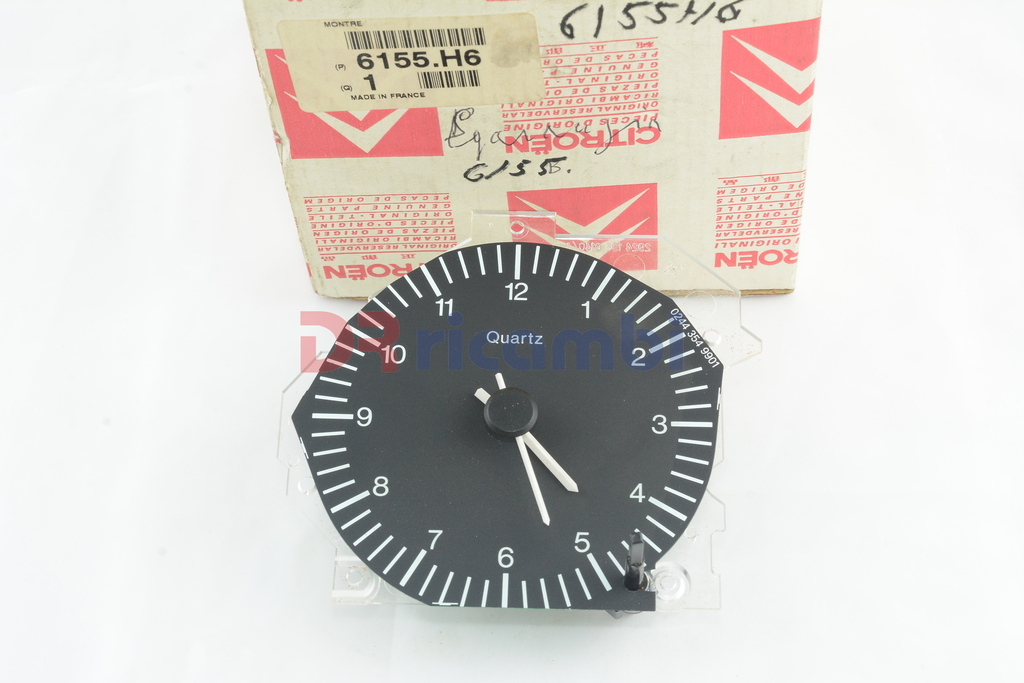 STRUMENTAZIONE OROLOGIO ABITACOLO CITROEN AX - ORIGINALE CITROEN 6155H6  6155.H6