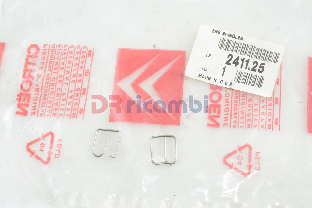 CLIP FERMO FISAGGIO LEVERAGGIO LEVA CAMBIO CITROEN C5 - CITROEN 241125 - 2411.25