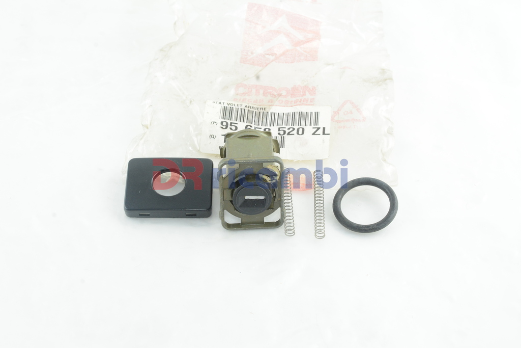 KIT BLOCCHETTO SERRATURA PORTELLONE BAGAGLIAIO POSTERIORE CITROEN ZX- 95658520ZL