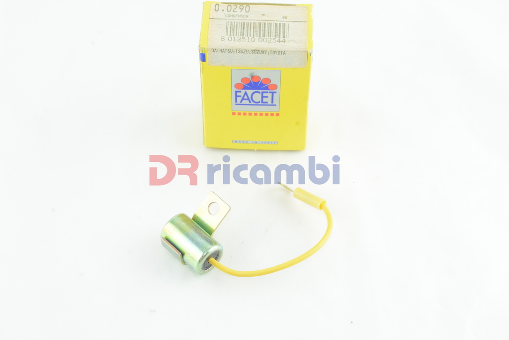 CONDENSATORE SPINTEROGENO ACCENSIONE PER DAIHATSU SUZUKI TOYOTA - FACET 0.0290