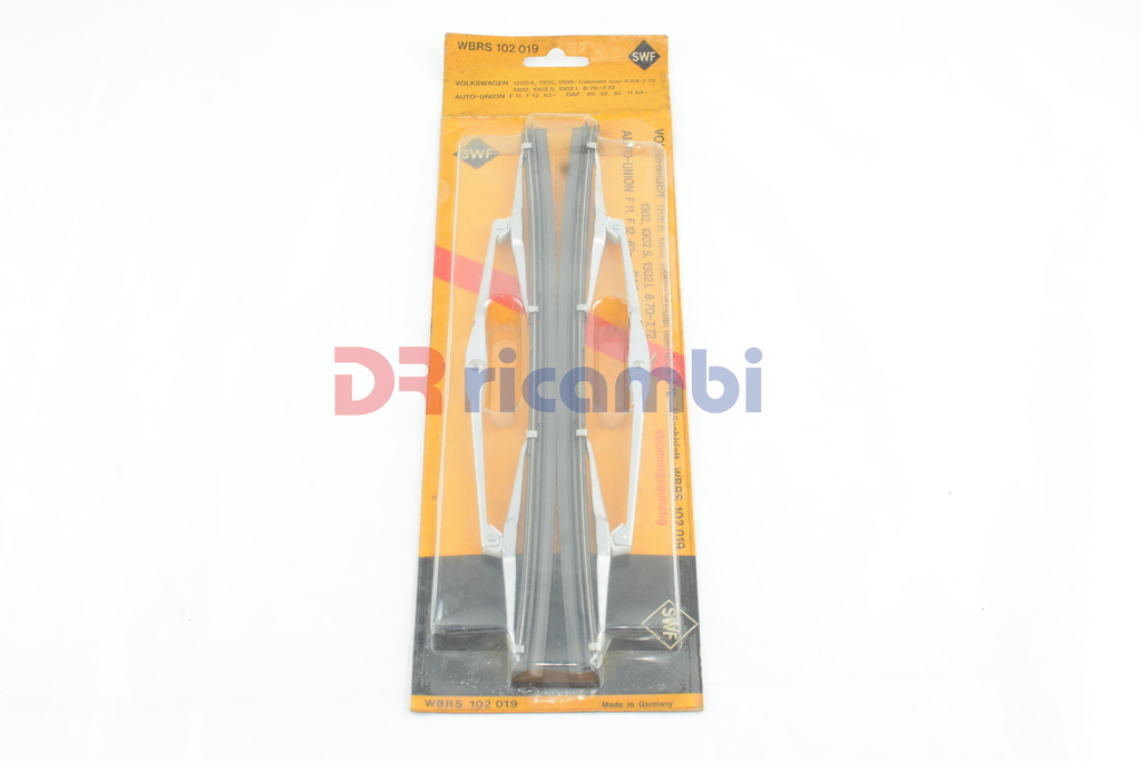 SERIE SPAZZOLE BRACCI TERGICRISTALLO PER DAF 32 33 VW 1300 1500 - SWF WBRS102019