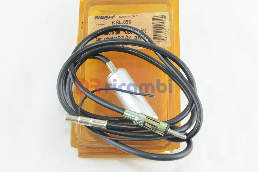 CAVO ADATTATORE POLO A SPINA ANTENNA AUTORADIO STEREO PER AUTO - KBL096