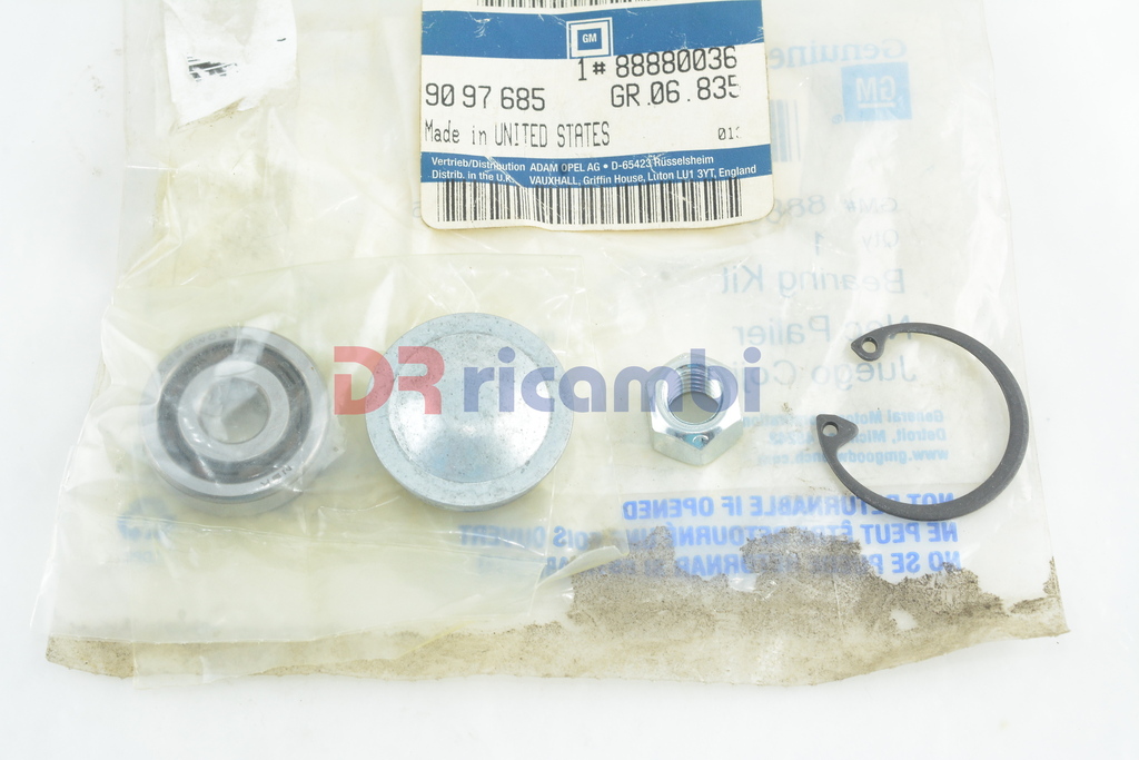 KIT CUSCINETTO RIPARAZIONE ALBERO PIGNONE SCATOLA STERZO OPEL 88880036   9097685