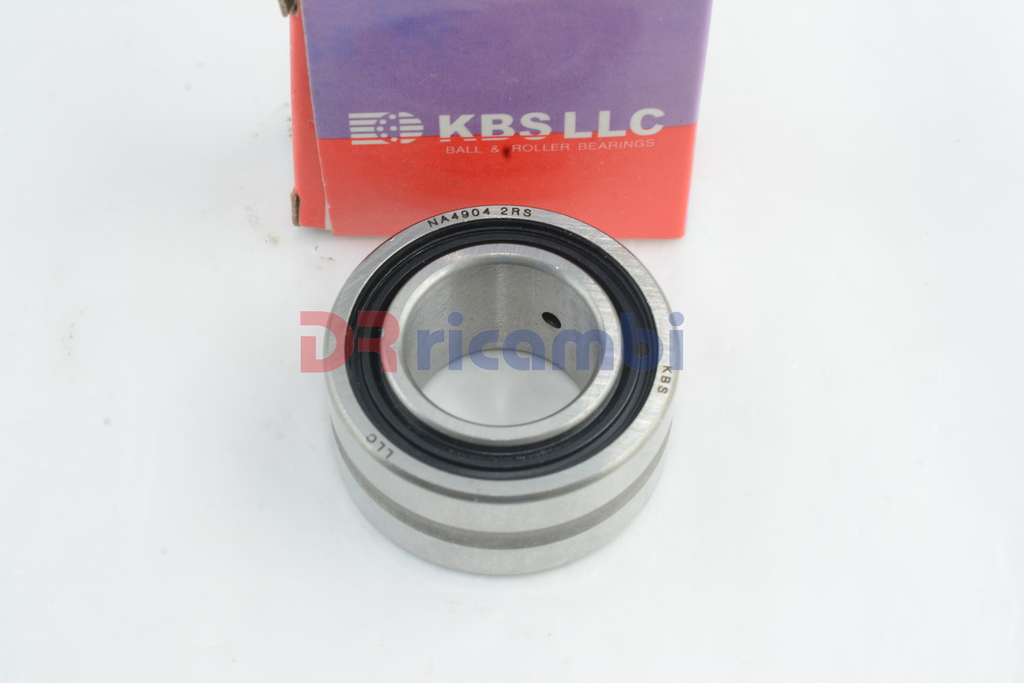 CUSCINETTO A RULLINI SIGILLATO AUTO MOTO INDUSTRIA KBS NA4904 2RSR - D. 20x37x17