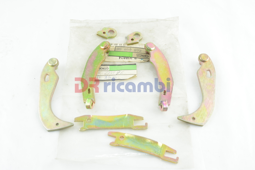 KIT LEVE REGISTRO RIPARAZIONE GANASCE FRENO CITROEN EPOCA - CITROEN 95659672 