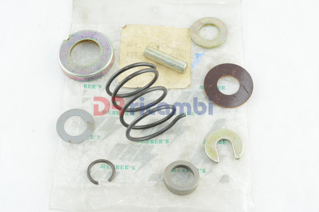 KIT ACCESSORI C/ MOLLA RIPARAZIONE PER MOTORINO AVVIAMENTO MT67  MENBER'S 090130