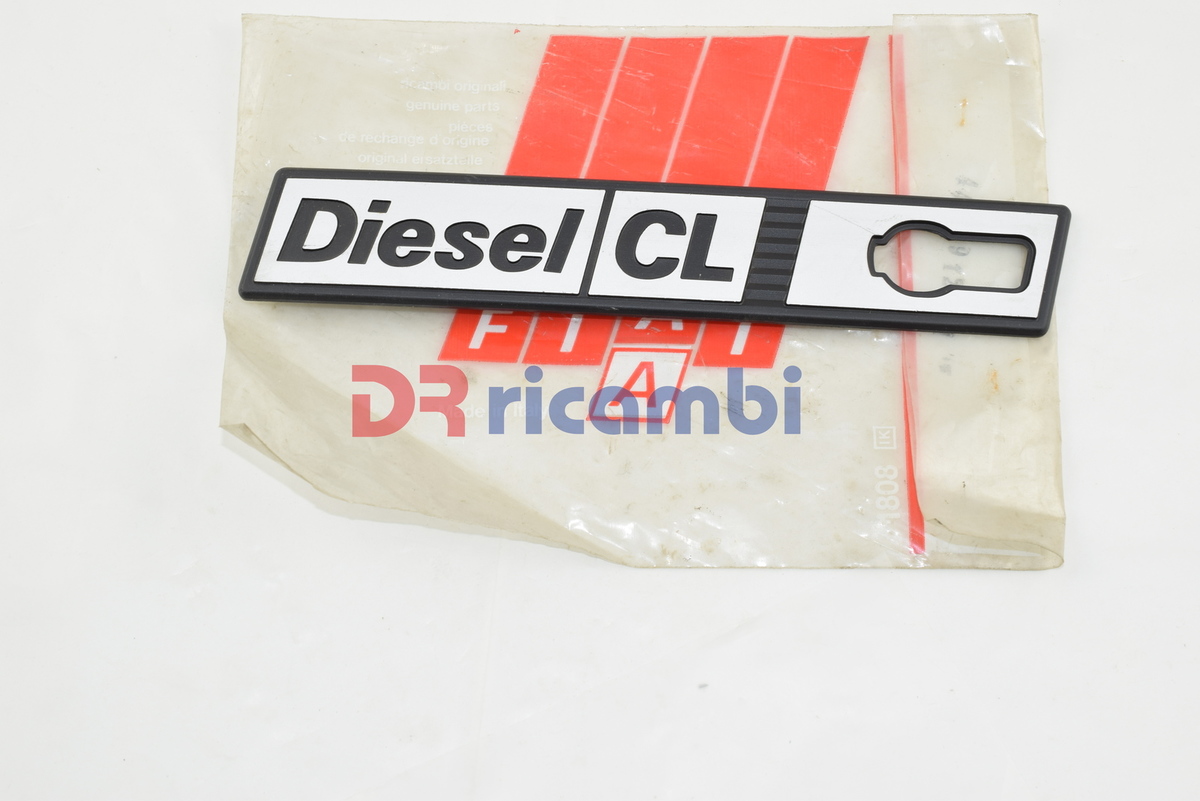 LOGO FREGIO SIGLA MODELLO FIAT &quot; DIESEL CL &quot; SINISTRO FIAT 4459912