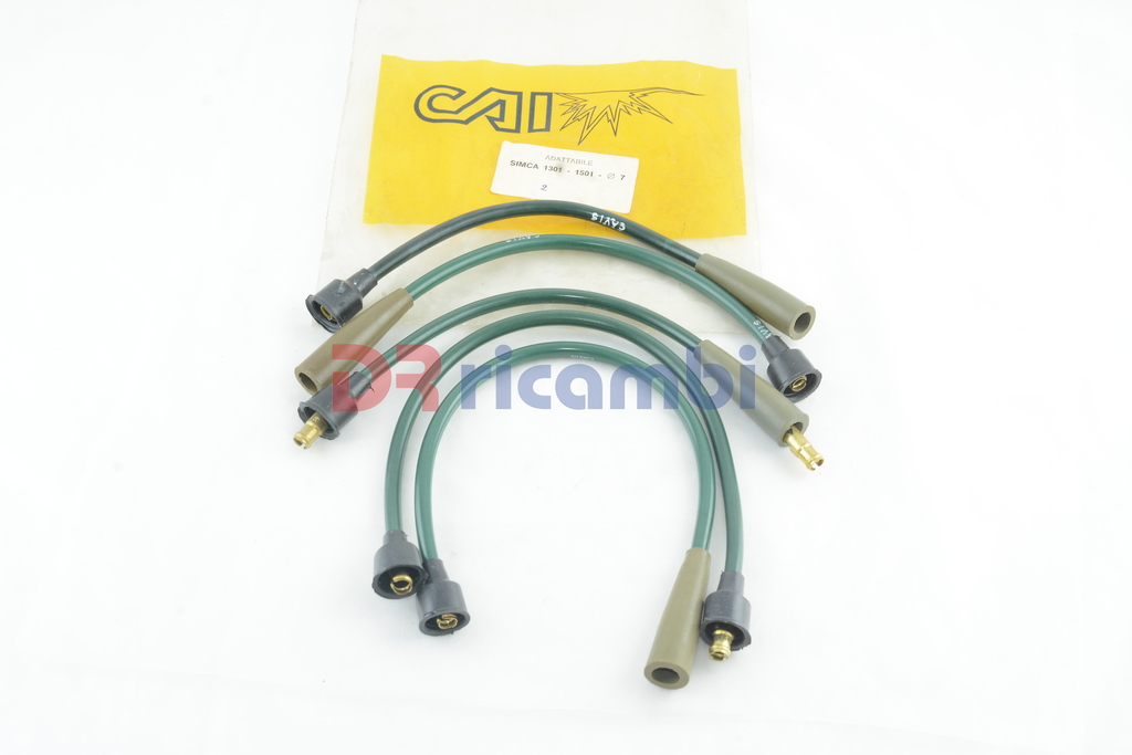 SERIE CAVI CANDELA ACCENSIONE MOTORE PER TALBOT SIMCA 1301 - 1501 - CAI 2186