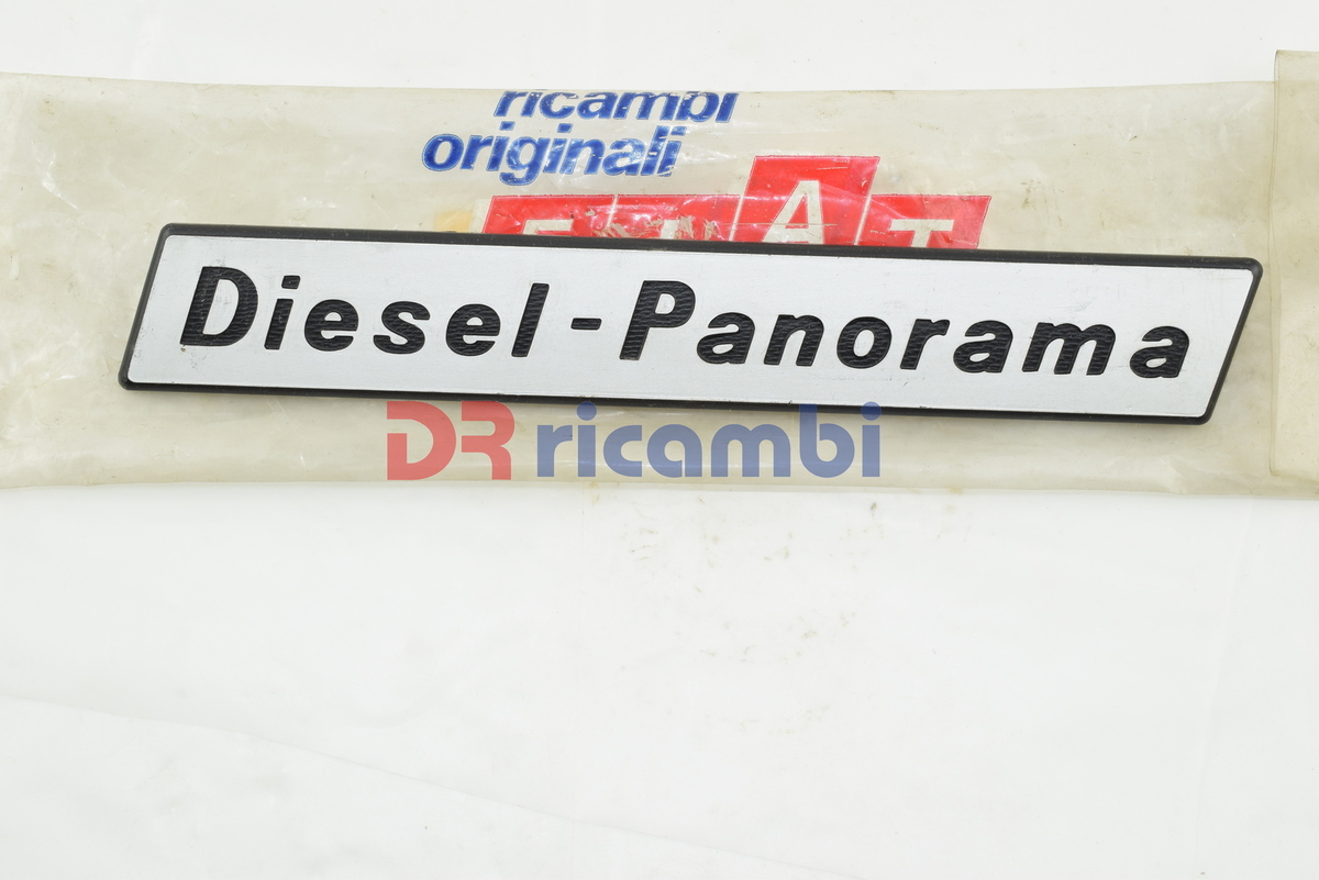 LOGO FREGIO SIGLA MODELLO FIAT &quot; DIESEL - PANORAMA &quot; FIAT 4409267