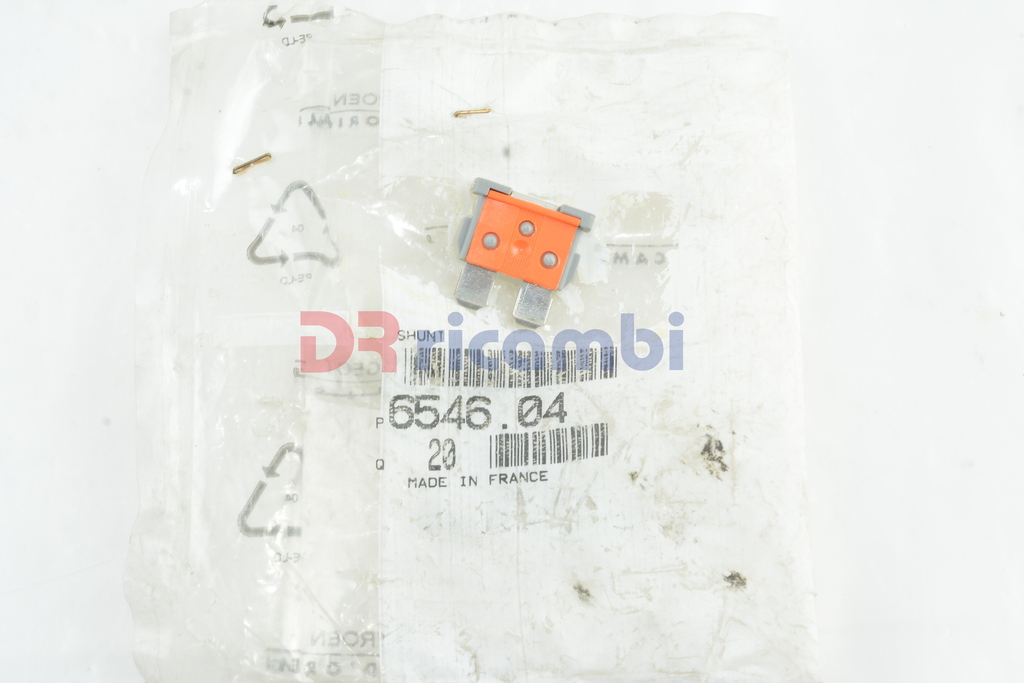 FUSIBILE ARANCIONE 32V HS VETTURE CITROEN PEUGEOT - CITROEN 654604  6546.04