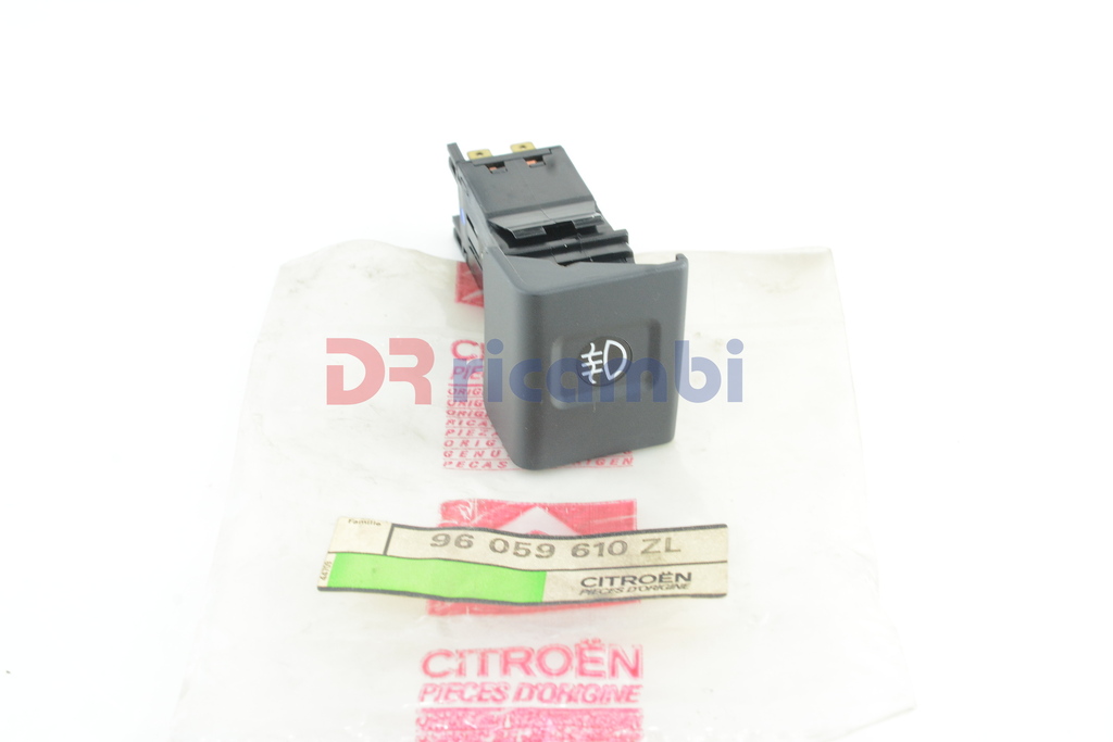 PULSANTE INTERRUTTORE LUCI FENDINEBBIA CITROEN AX 1.1 BENZINA CITROEN 96059610ZL