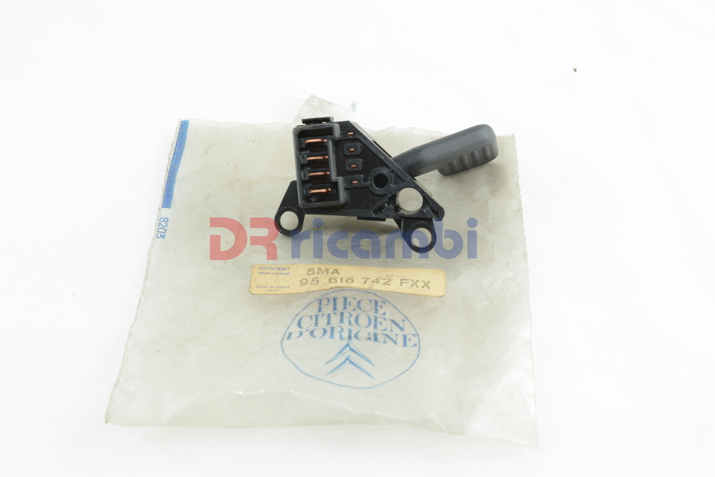 INTERRUTTORE TERGICRISTALLI A 4 PIN CITROEN CX - CITROEN 95616742FXX 