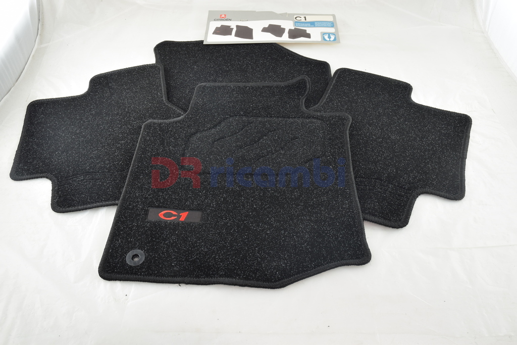 KIT 4 TAPPETI INTERNI ABITACOLO ORIGINALE CITROEN C1 - CITROEN 9464Q8 9464.Q8 