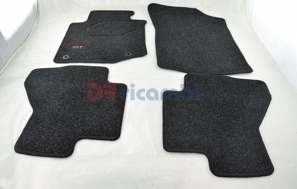 KIT SERIE 4 TAPPETI MOQUETTE INTERNI ABITACOLO CITROEN C1 - CITROEN 9464HE