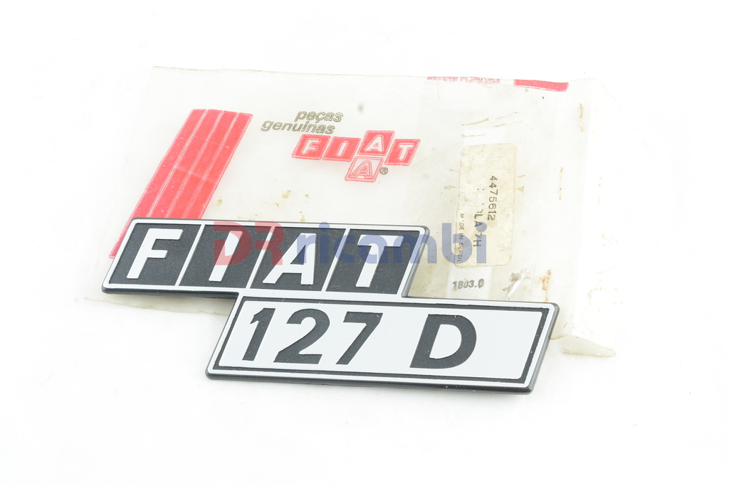 LOGO SIGLA MODELLO VETTURA FIAT 127 Diesel LATO POST. ORIGINALE - FIAT 4475612