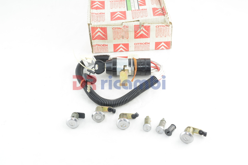 KIT COMPLETO BLOCCASTERZO ANTIRAPINA ACCENSIONE MOTORE CITROEN CX - 95653183