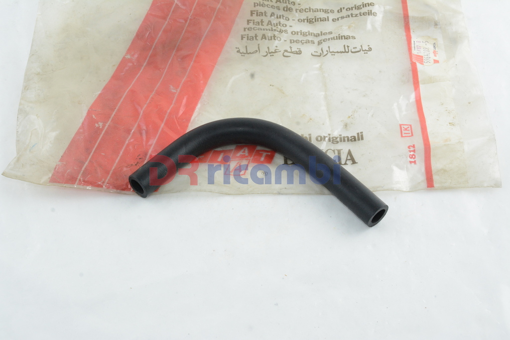 MANICOTTO TUBO FLESSIBILE IN GOMMA COLLETTORE ASPIRAZIONE ARIA FIAT UNO- 5964289