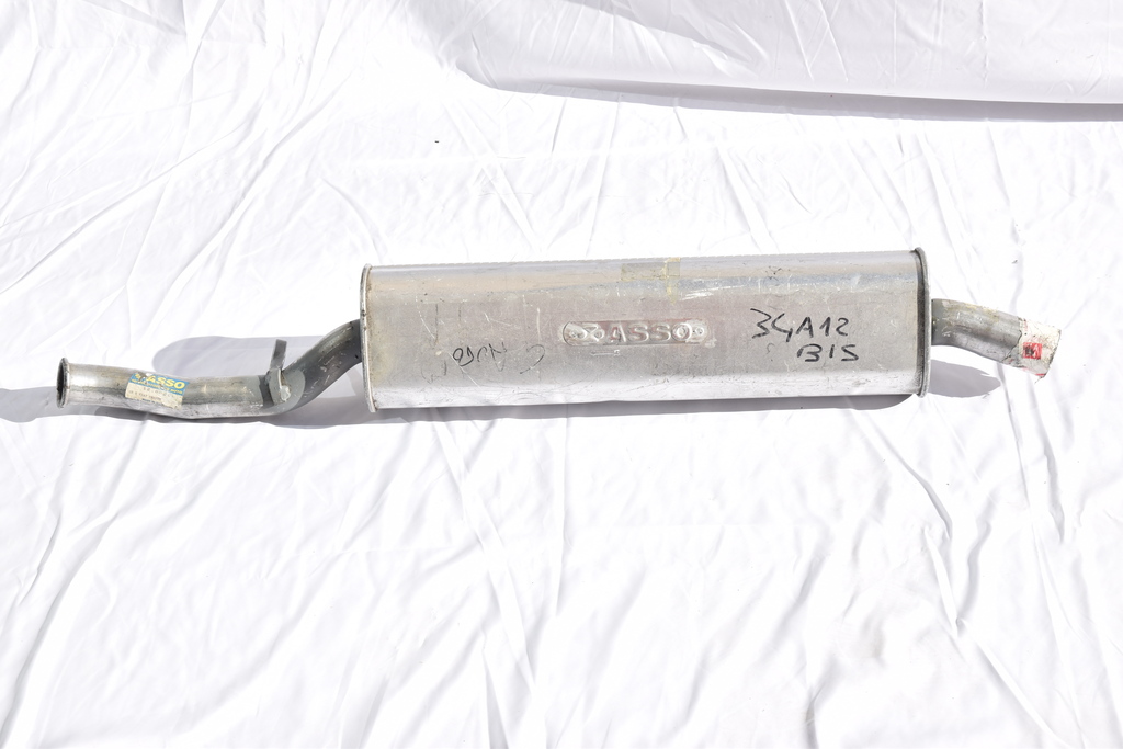 SILENZIATORE POSTERIORE GAS SCARICO PER FIAT TEMPRA SW 1.9 TD - ASSO 12.8021