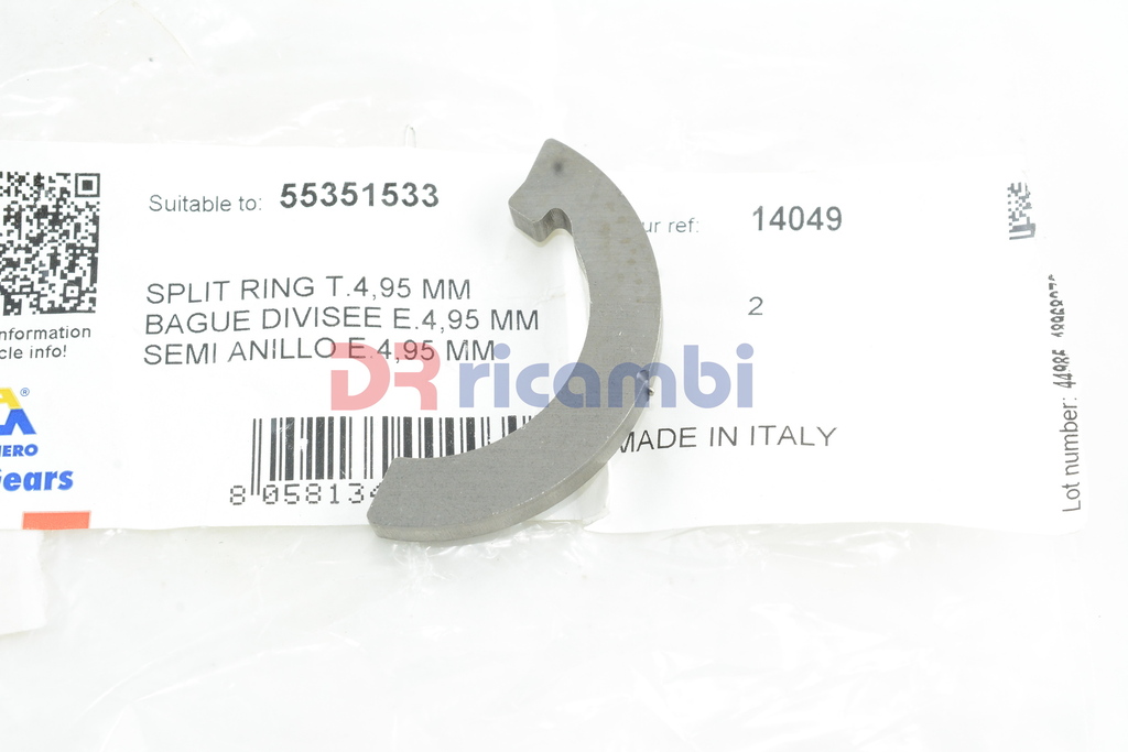 SEMIANELLO CAMBIO PER ALFA ROMEO 159 FIAT DUCATO LANCIA THESIS - MASIERO 14049