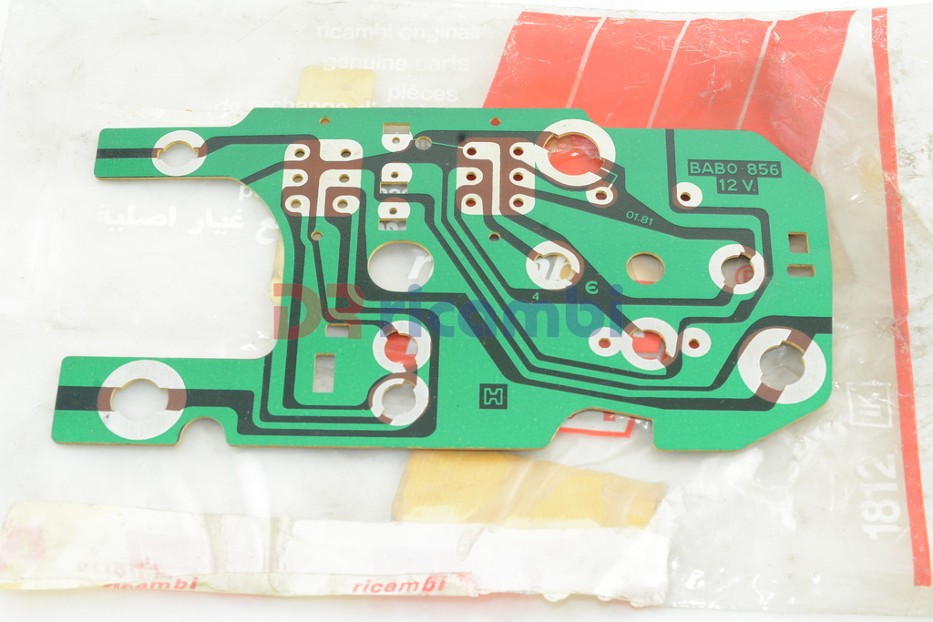 CIRCUITO STAMPATO 12V QUADRO STRUMENTO INDICATORE FIAT EPOCA - FIAT 7073603