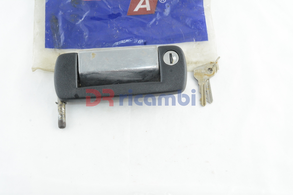 MANIGLIA PORTIERA ESTERNA ANTERIORE SINISTRA COMPLETA DI CHIAVE FIAT 126 4247759