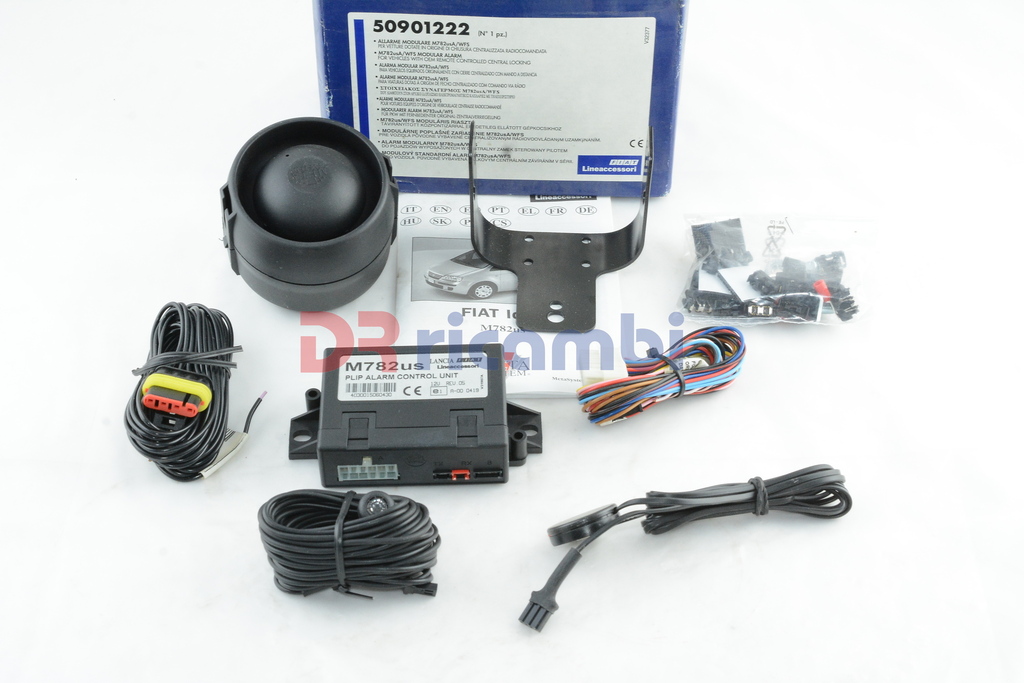 KIT SISTEMA ANTIFURTO ALLARME METASYSTEM PIN TO PIN FIAT IDEA - FIAT 50901222/1