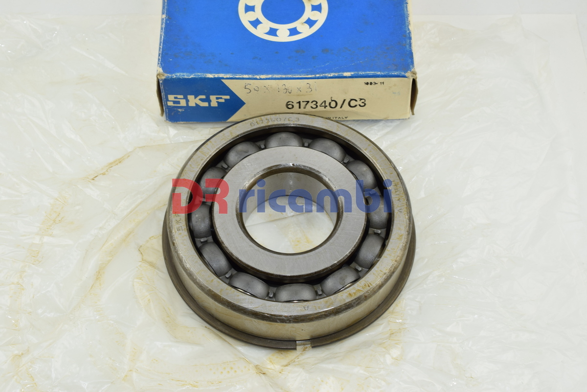 CUSCINETTO ALBERO SECONDARIO FIAT 682 N3/4 SKF 617340  745047 D. 50x130/139,7x31