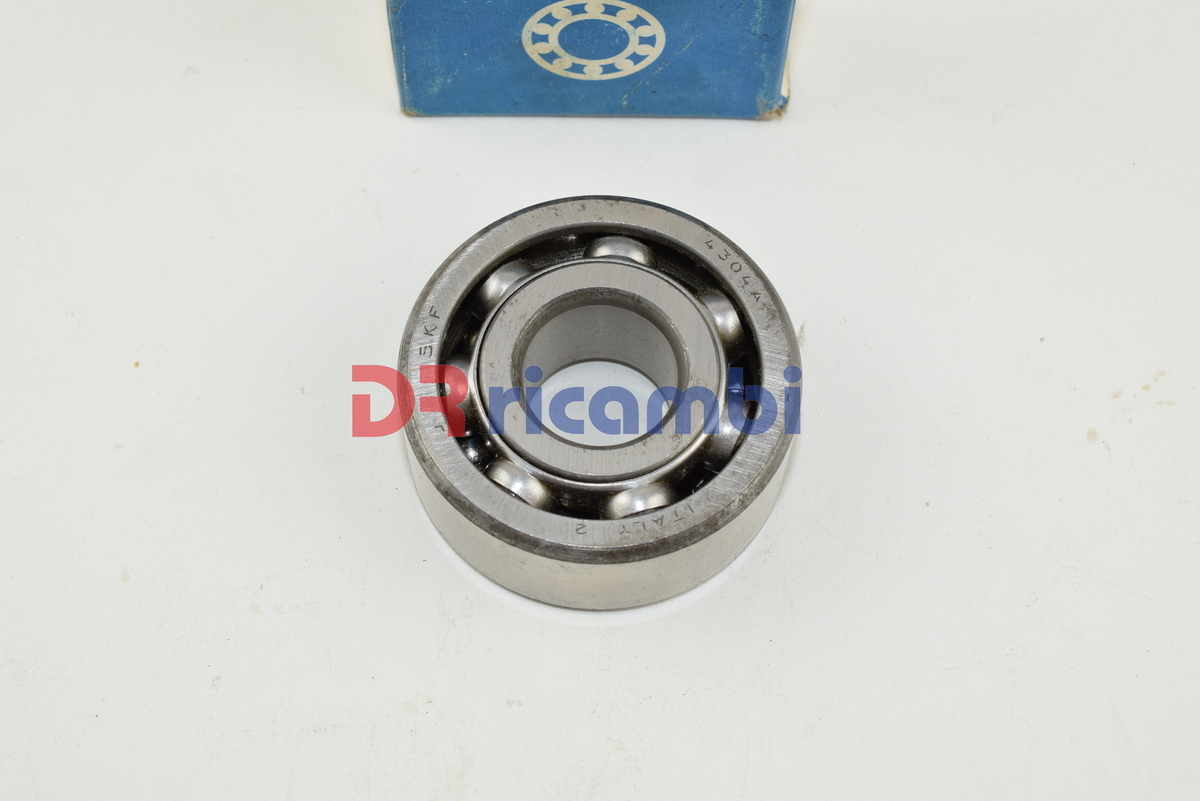 CUSCINETTO A DOPPIE FILE DI SFERE APERTO GABBIA IN ACCIAIO SKF 4304A  D.20x52x21