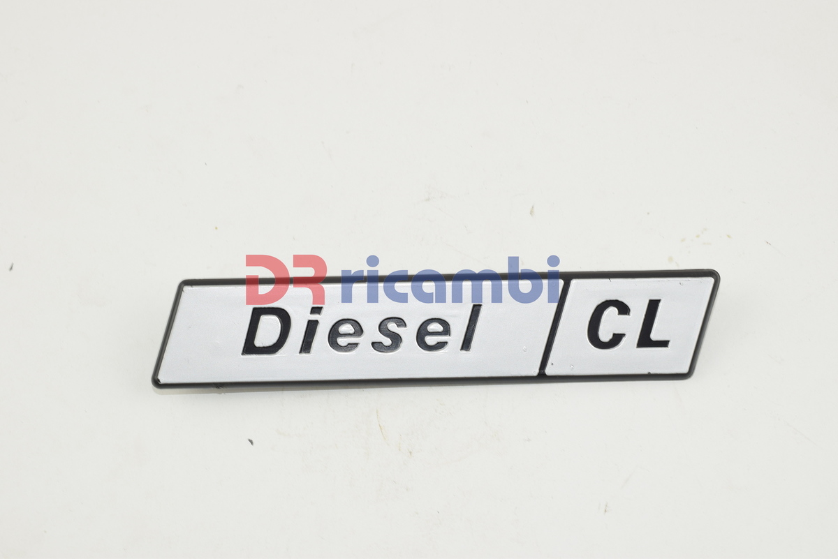 LOGO FREGIO SIGLA MODELLO FIAT &quot; DIESEL CL &quot; DR0872