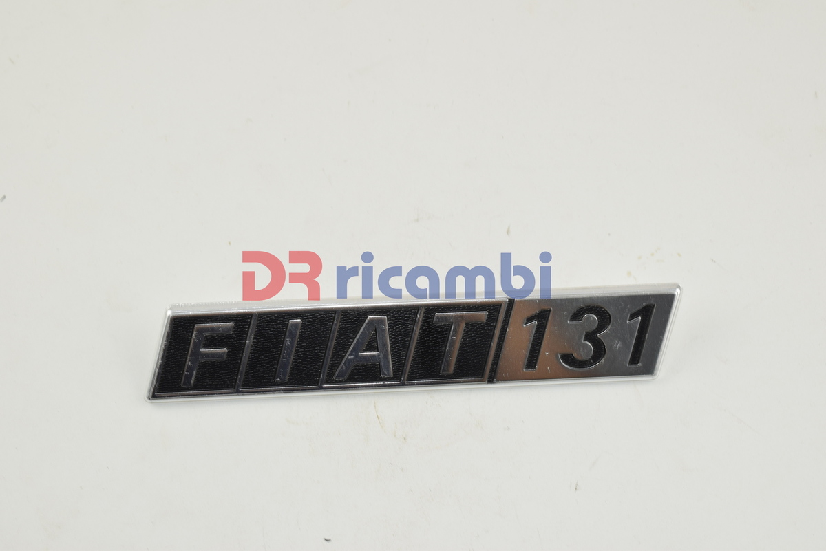 LOGO FREGIO SIGLA MODELLO &quot; FIAT 131 &quot; IN METALLO DR0876