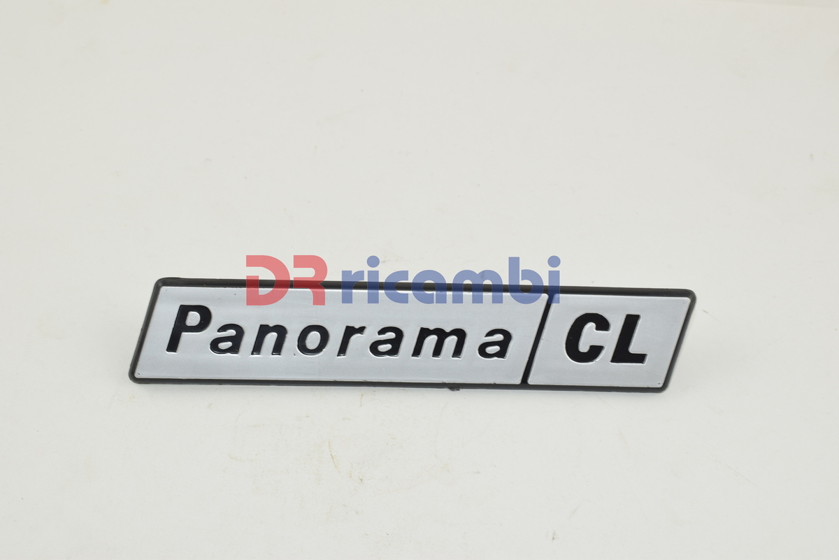 LOGO FREGIO SIGLA MODELLO FIAT &quot; PANORAMA CL &quot; IN PLASTICA DR0877