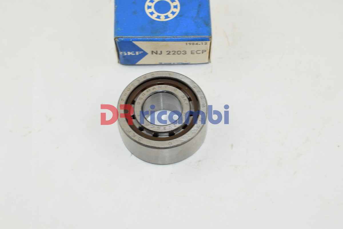 CUSCINETTO A RULLI CILINDRICI SKF NJ2203ECP - d. 17x40x16