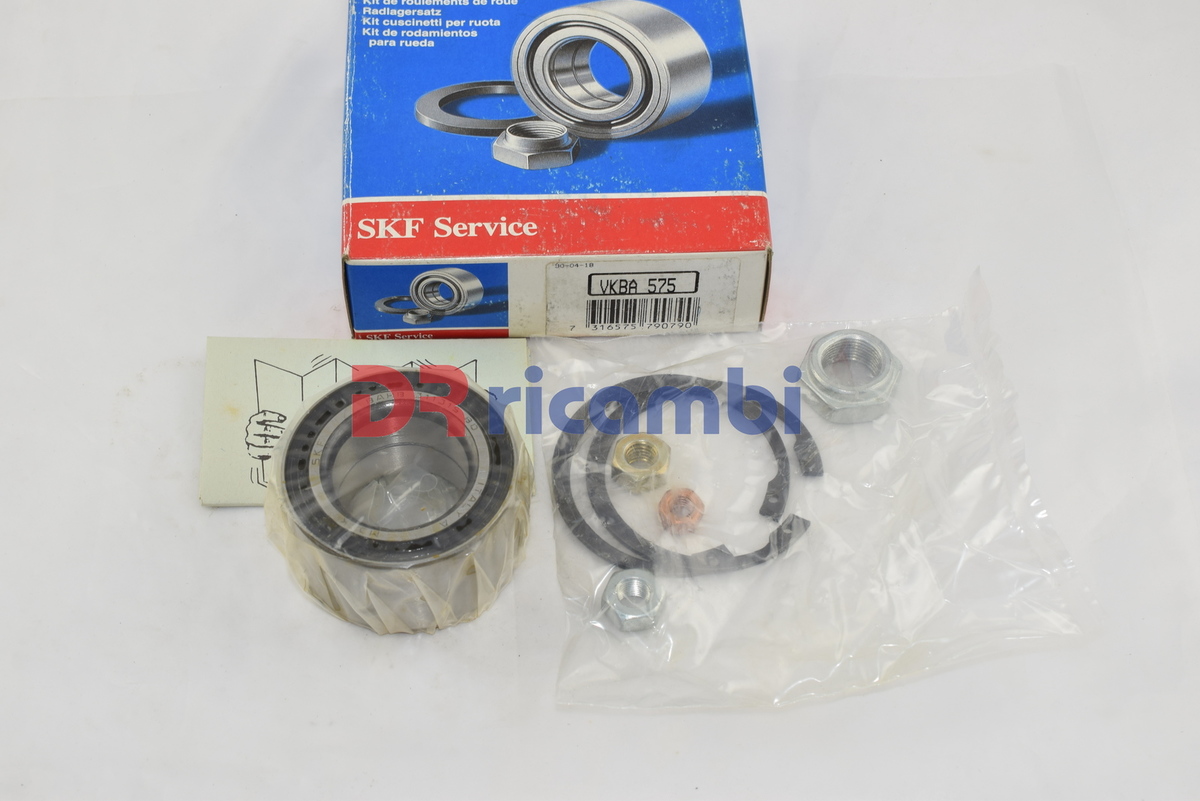 KIT CUSCINETTO RUOTA ANT. AUDI 80 VW PASSAT GOLF SKF VKBA575 BAHB311315 39x68x37