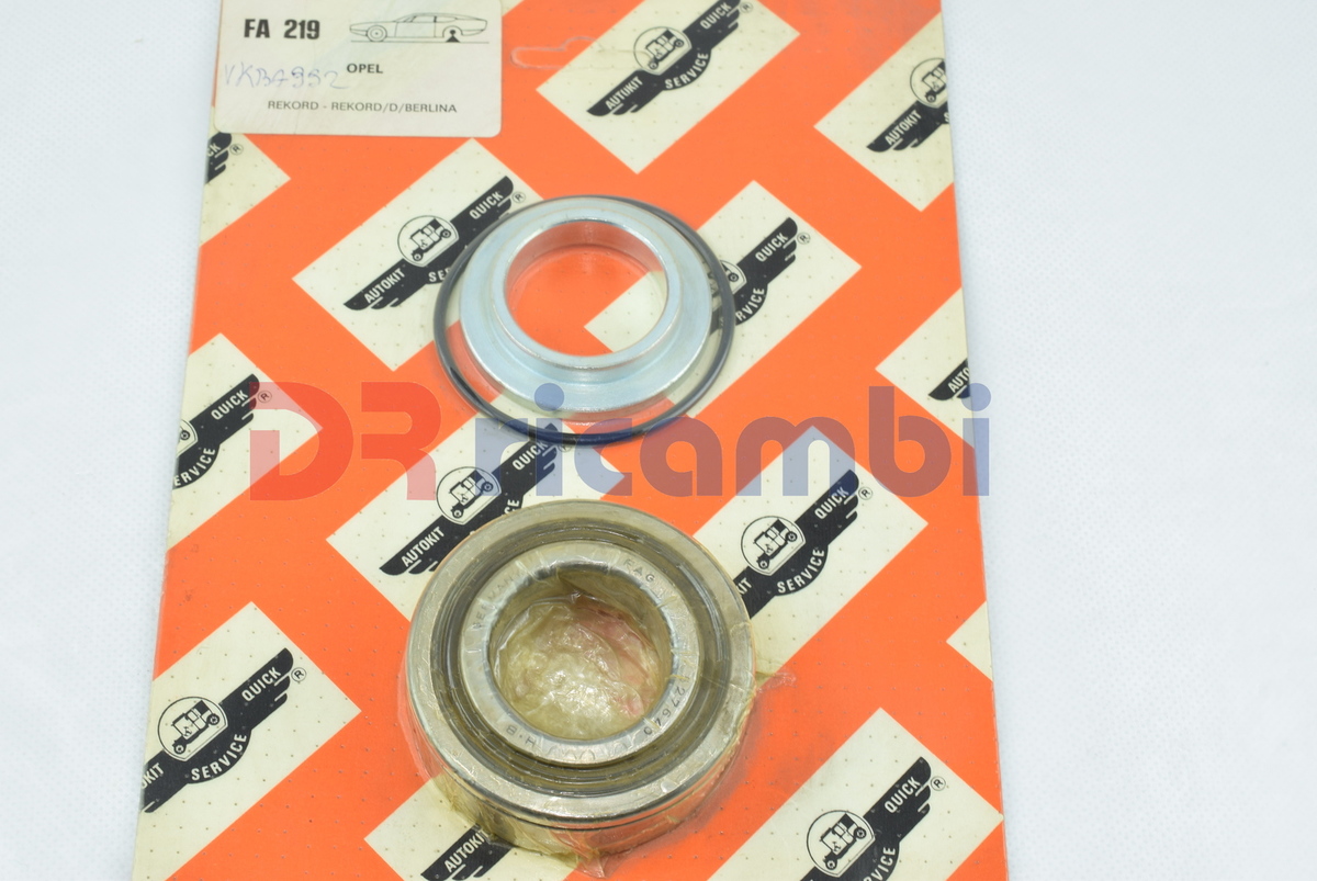 KIT CUSCINETTO RUOTA POST. OPEL RECORD AUTO KIT 01.219 361984 527640  35x67x22.5