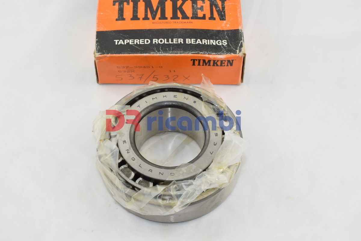 CUSCINETTO A RULLI CONICI RUOTA TIMKEN 537/532X - d. 50.8 x 107.95 x 36.51