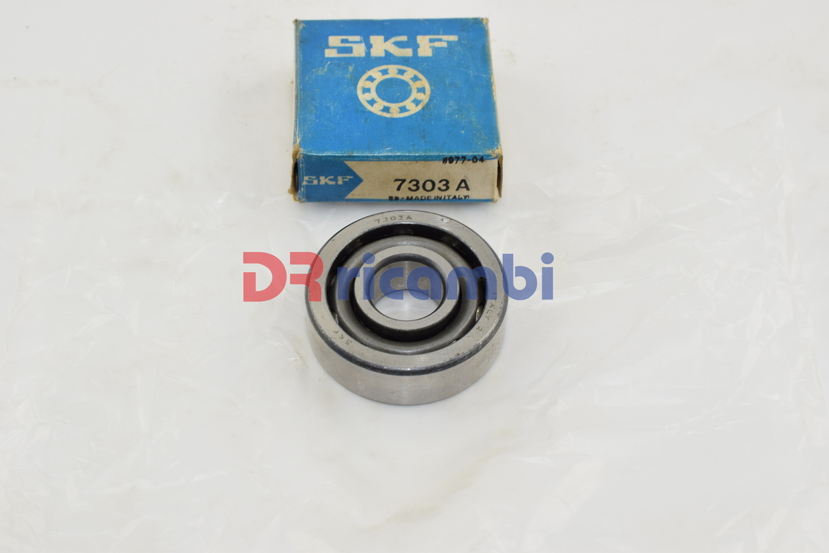 CUSCINETTO A SFERE CONTATTO ANGOLARE FAG 1303 - SKF 7303 A - D 17x47x14