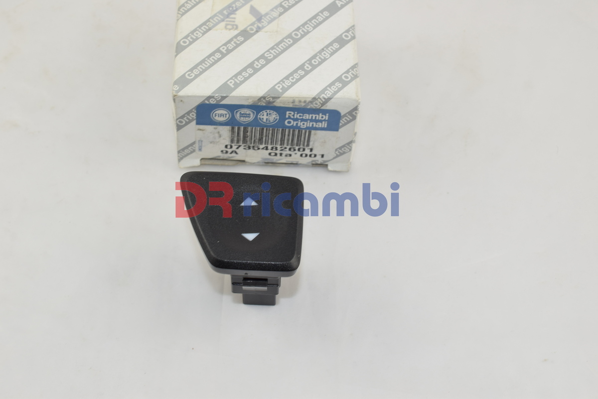 INTERRUTTORE ALZACRISTALLO ANTERIORE SINISTRO FIAT 500 500 ABARTH FIAT 735482601