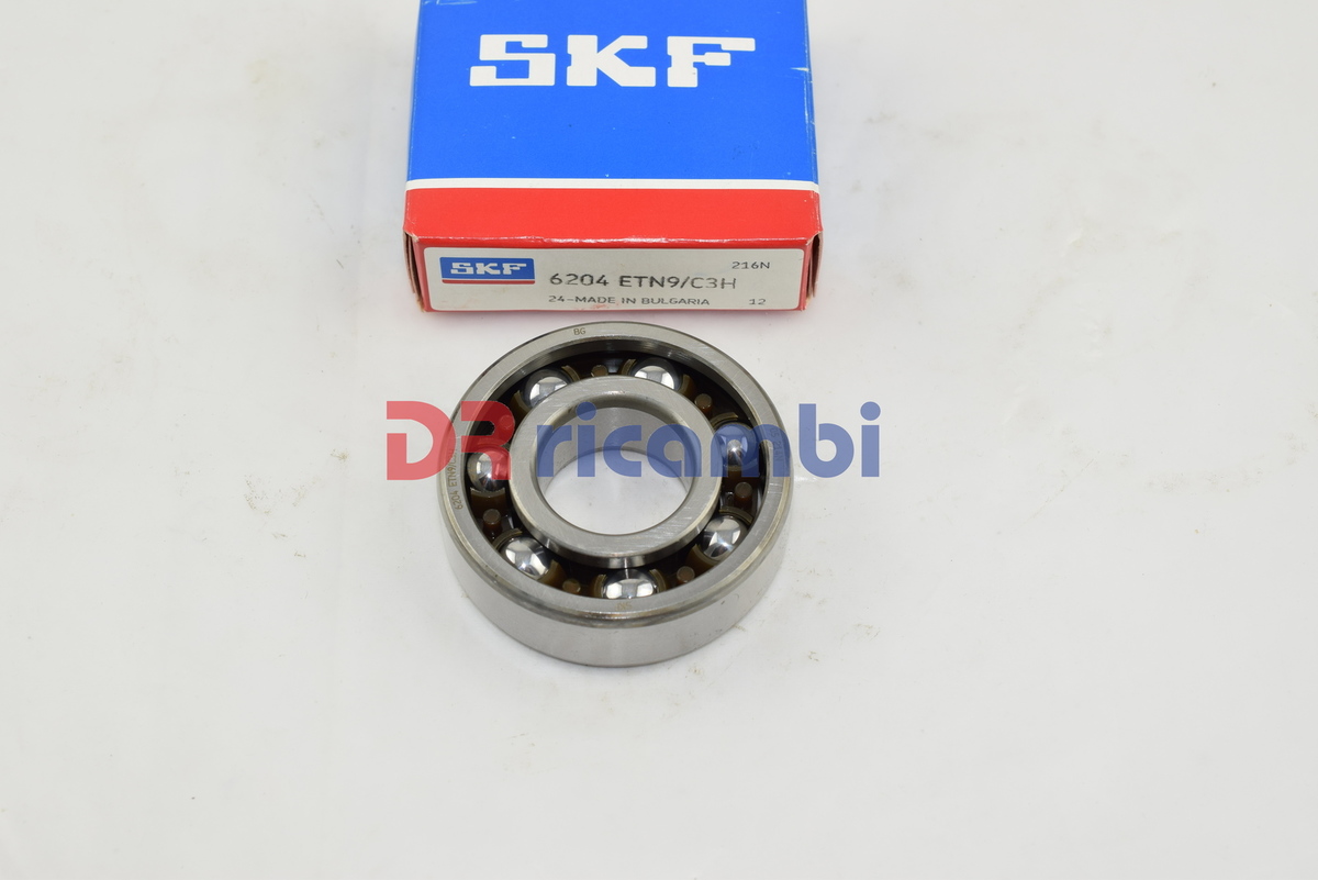 CUSCINETTO A SFERE CONTROALBERI ALFA FIAT LANCIA SKF 6204ETN9 55208335 20x47x14