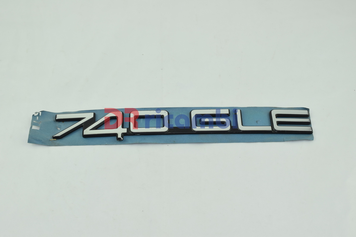 LOGO FREGIO SIGLA MODELLO VOLVO &quot; 740 GLE &quot; DR0938