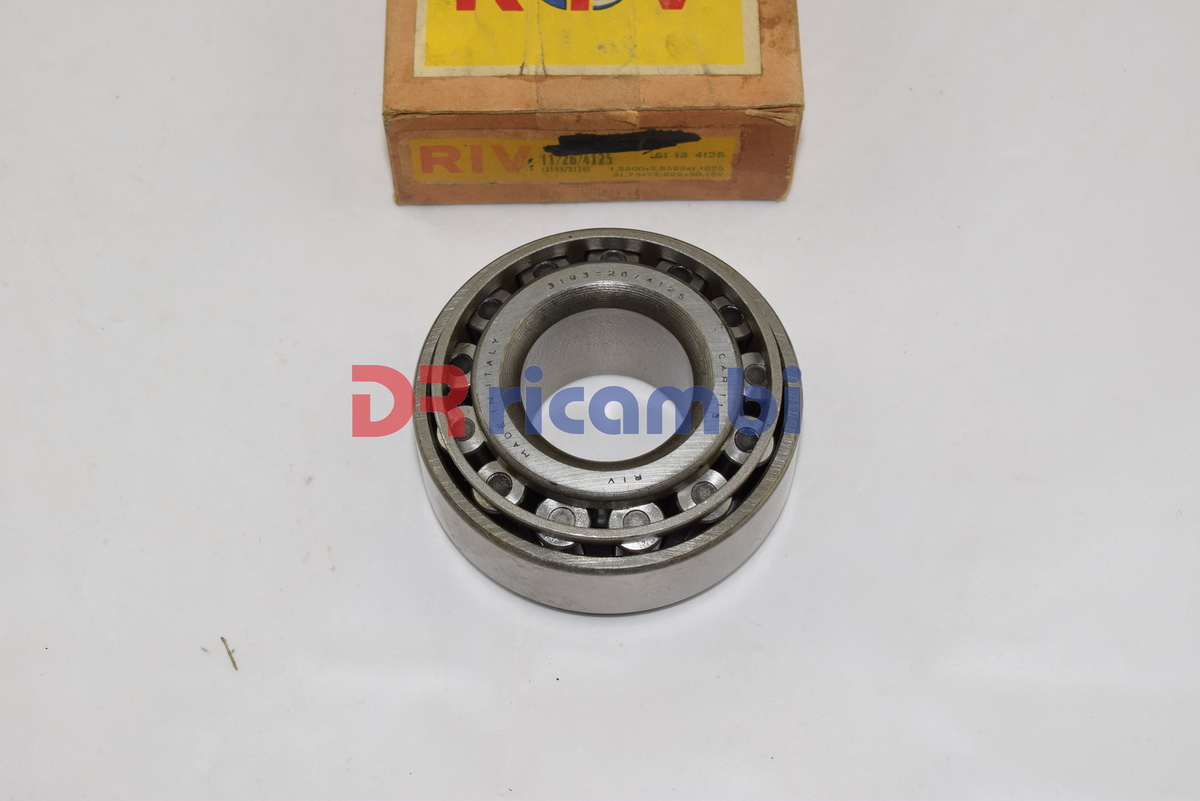 CUSCINETTO A RULLI CONICI RIV 11/26/4125 TIMKEN 3193/3120 3193/20 - 31.7x72.6x30