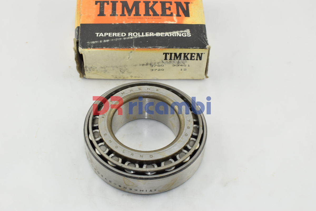 CUSCINETTO A RULLI CONICI RUOTA PER FIAT OM IVECO TIMKEN 3780/3720  50.8x93.2x30