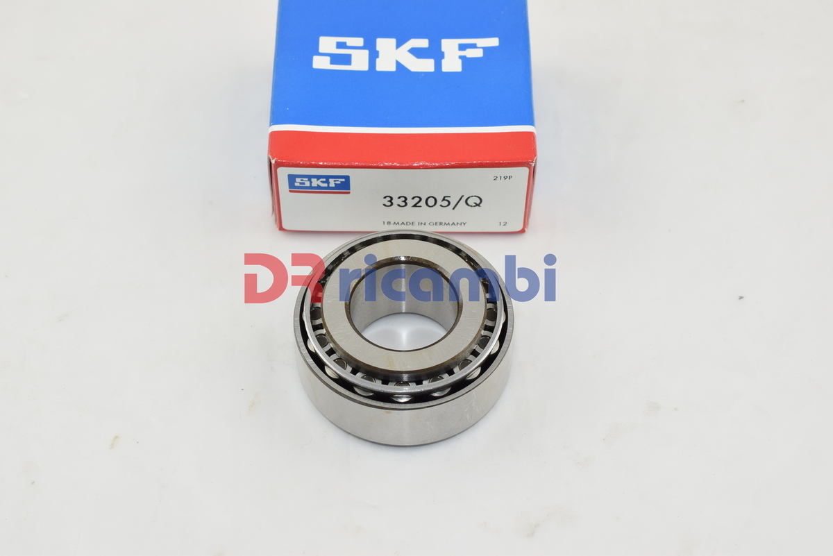 CUSCINETTO A RULLI CONICI MAN PER Mercedes Renault ZFA SKF 33205/Q - D. 25x52x22