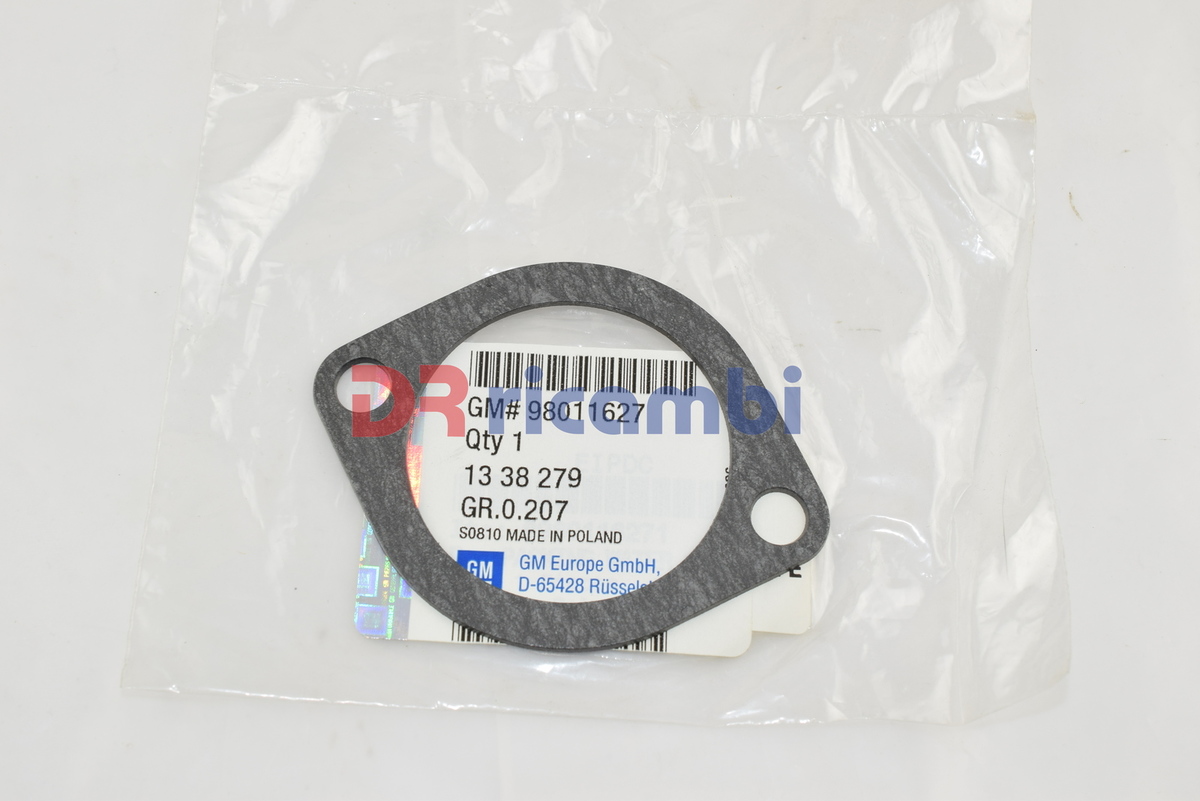 GUARNIZIONE TERMOSTATO OPEL ORIGINALE OPEL 1338279 - 98011627