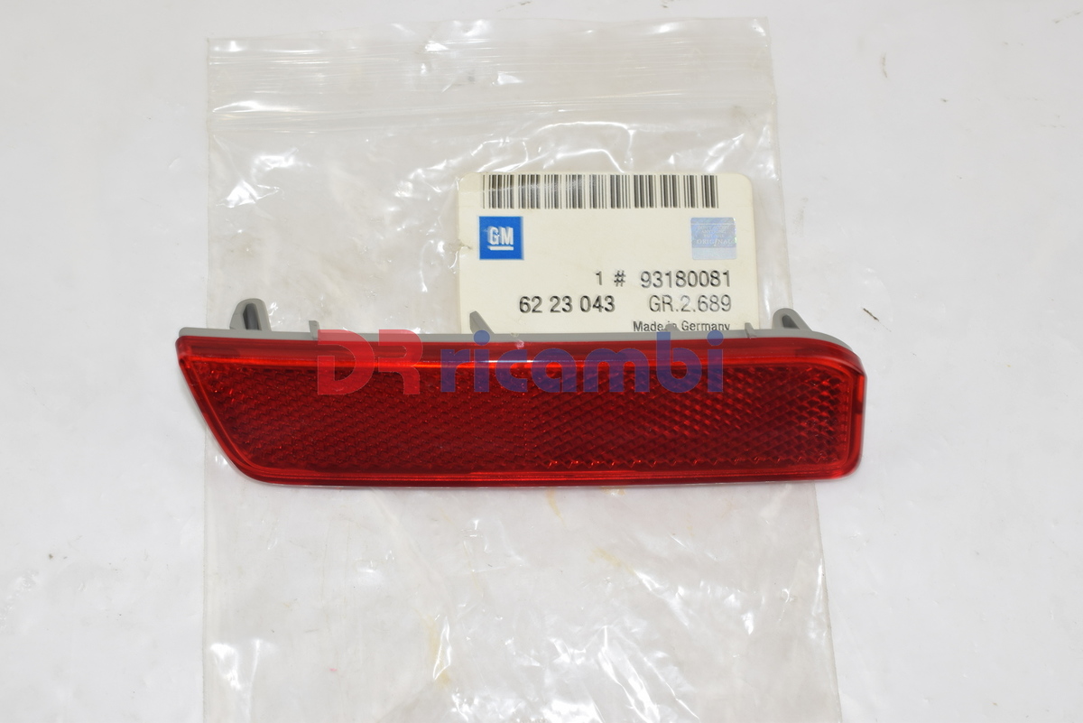 LUCE RIFFLESSIONE FANALINO POSTERIORE SINISTRO OPEL VECTRA C OPEL 6223043