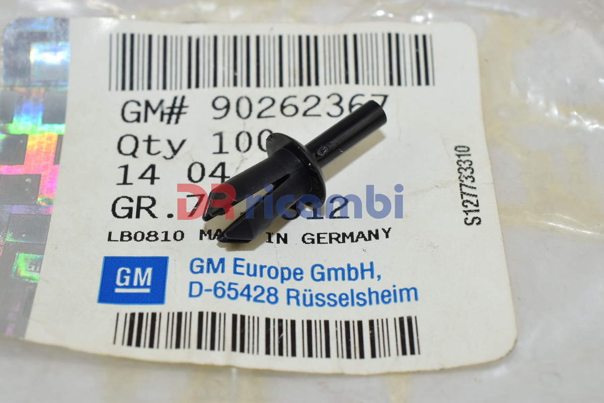 CLIP PARAURTI OPEL ORIGINALI OPEL 1404926 - 90262367