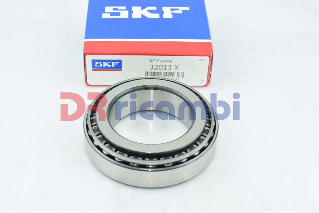 CUSCINETTO A RULLI CONICI VEICOLI INDUSTRIALI SKF 32011 X/Q  VKHB2060   55x90x23