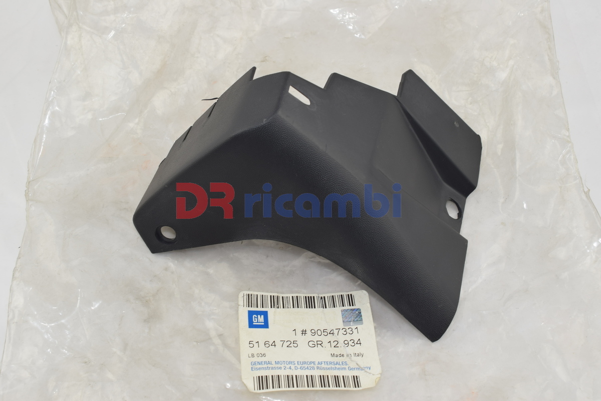 PLASTICA FISSAGGIO FINITURA MINIGONNA POSTERIORE SINISTRO OPEL ASTRA - 5164725 